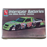 Interstate Batteries Joe Gibbs Racing Lumina 1/25 plastic model kit box with race car