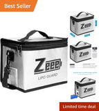 Large Capacity Fireproof LiPo Battery Pouch - Safe Storage & Transport Solution Battery