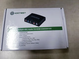 IOCrest YPbPr+R/L Audio to HDMI Converter