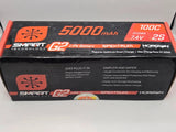 Spektrum LiPo battery pack box, 2S 5000mAh 7.4V 100C