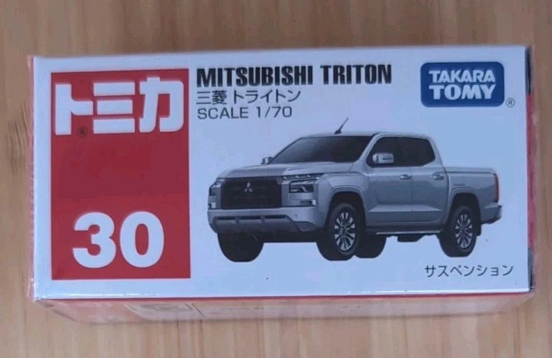 TAKARA TOMY TOMICA #30 MITSUBISHI TRITON Diecast Model Car 1/70 Scale NEW
