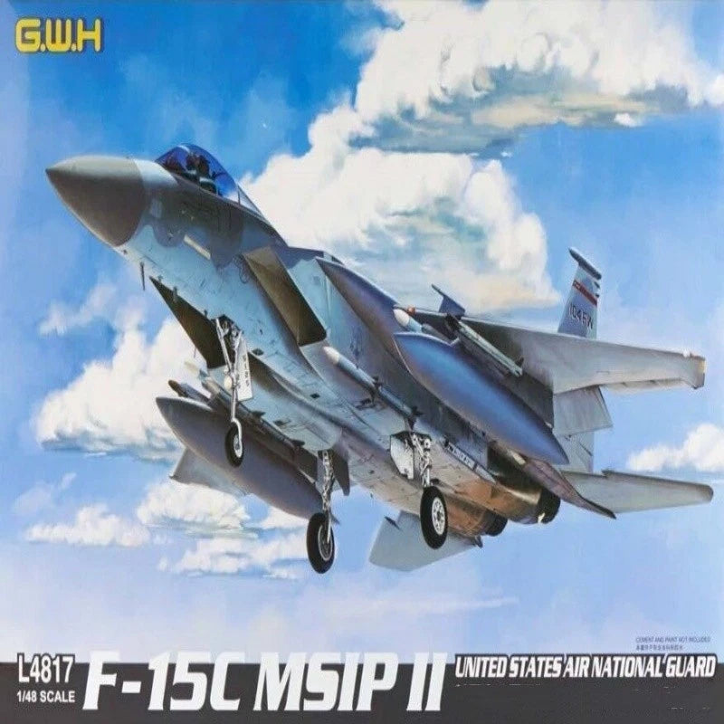 GreatWall 1/48 L4817 F-15C MSIP II -United States Air National Guard -HOT KIT