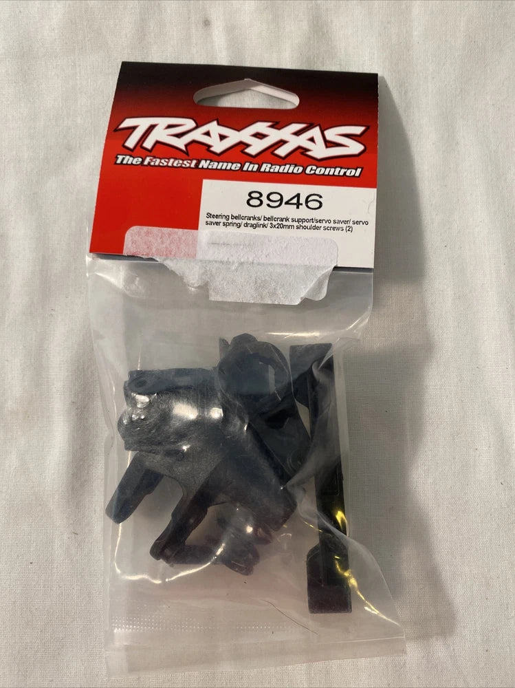 Traxxas 8946 - Steering Bellcrank/Bellcrank Support/Servo Saver/Draglink, Maxx