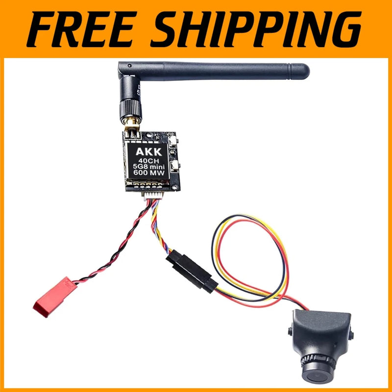 Beginner-Friendly 5.8G FPV Transmitter and 800TVL Camera - Complete Drone Kit=