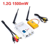 FPV 1.2Ghz 1.2G 8CH 1500mw Wireless Audio Transmitter Receiver For FPV RC Drone