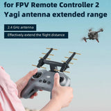 Signal Booster Range Extension Antennas For DJI FPV Remote Controller 2 RC Parts