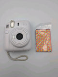 Fujifilm Instant Camera Instax Mini 12 - Clay White - Tested and Working