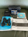 Panasonic Lumix DMC-LS1 Blue Digital Camera 3x Optical Zoom From Japan