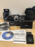 Panasonic Lumix ZS-6 12.1MP Digital Point&Shoot camera, 2batts, Charger, Case ++