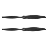 2 Pcs 12x7 Inch Propeller 2-Vane Blades Props for RC Airplane Aircraft, Black