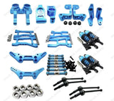 Aluminum Metal Upgrade Refit Parts DIY Blue Fit for 1/10 HPI RS4 Sport3 Rc Car