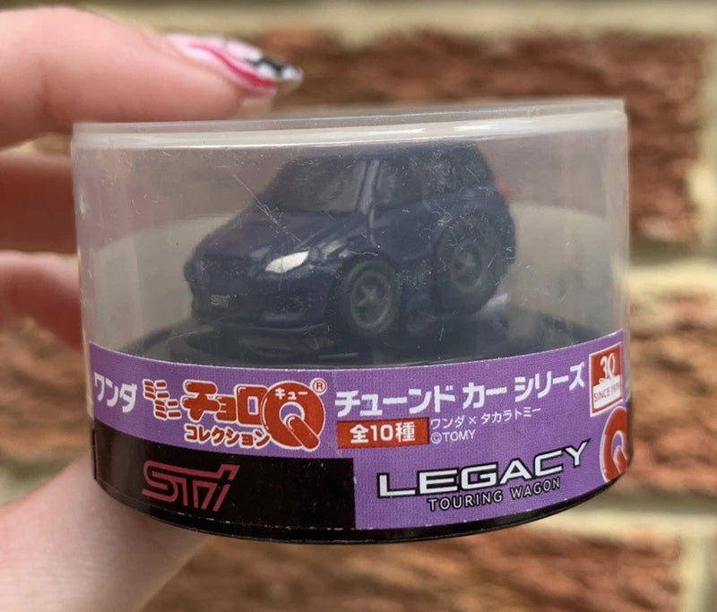 Wonda Subaru STi Legacy Touring Wagon Blue Model Car Tomy Diecast Toy JDM