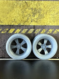 1/24 Scale American Racing Vintage Style Wheel Set Upgrade For Scale Modeling