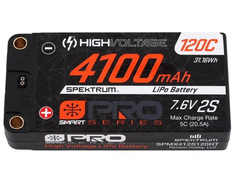 Spektrum RC 2S Hard Case LiPo 120C Shorty LiPo Battery (7.6V/4100mAh) Battery