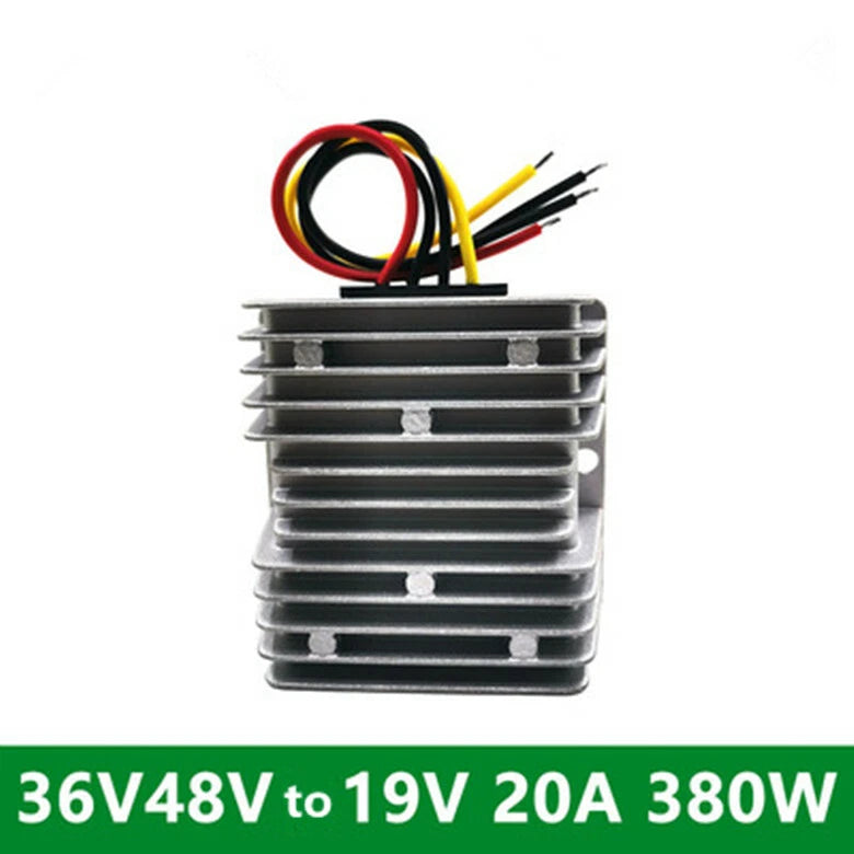 36V/48V to 19V 20A 380W Buck Converter DC-DC Regulator Car Waterproof Power