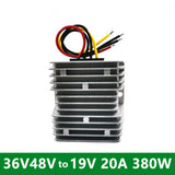 36V/48V to 19V 20A 380W Buck Converter DC-DC Regulator Car Waterproof Power
