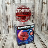 NEW Lumisphere Hand-controlled Action Orb LED Lights Red UFO Drone Flying Ball