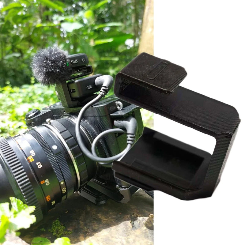 New For DJI Mic Mini Receiver Hot Shoe Mount Adapter Bracket 3D Printed Holder