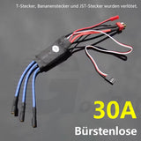 Mini brushless ESC 30A electronic speed controller with wire leads and connectors