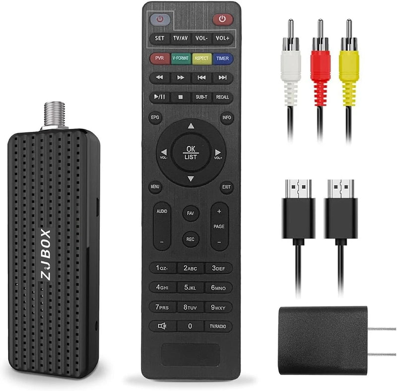 Digital Converter Box for TV,1080P ATSC tv Tuner Box with hdmi Output and 3RC... Converter