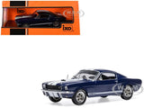 1965 SHELBY GT350 DARK BLUE 1/43 DIECAST MODEL CAR BY IXO CLC613N22