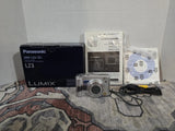 Panasonic Lumix DMC-LZ3 6X Optical Zoom Digital Camera w Box