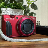 FUJIFILM FinePix F900EXR Red Compact Digital Camera Tested Working Japan