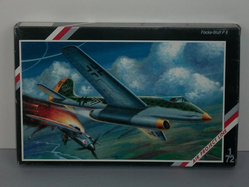 Special Hobby 1/72 Focke-Wulf P II model kit box, aircraft artwork