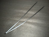 Left wing support struts, carbon-fiber rods with pointed end, two-piece set