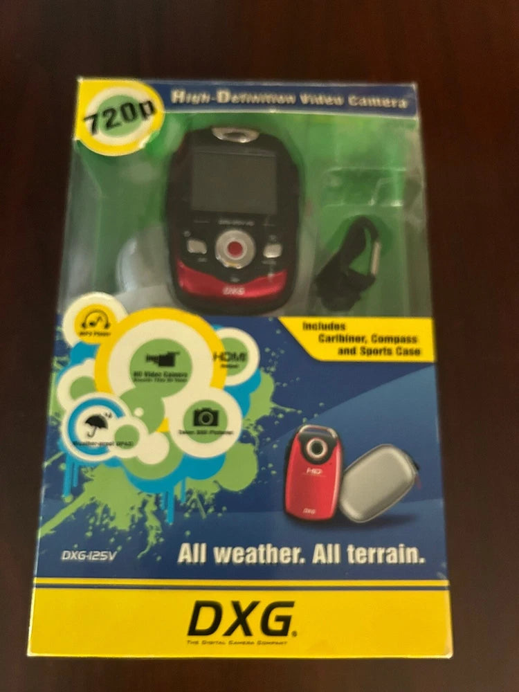 DXG-125V All weather, All Terrain 3.0 megapixel HD Camcorder (Live action) Used