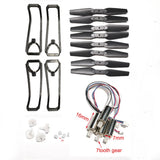 Parts Propeller Blade Guard Gears Motor Engine Kit for E88 E525 Rc Fold Drone
