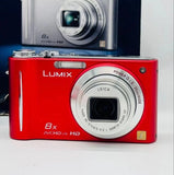 Panasonic LUMIX DMC ZX3 Camera 8x Zoom Leica DC VARIO ELMAR Red Bundle Pro