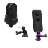 1/4" Screw Aluminum Alloy Tripod Mount Converter Adapter for Insta360 ONE X2/X/R