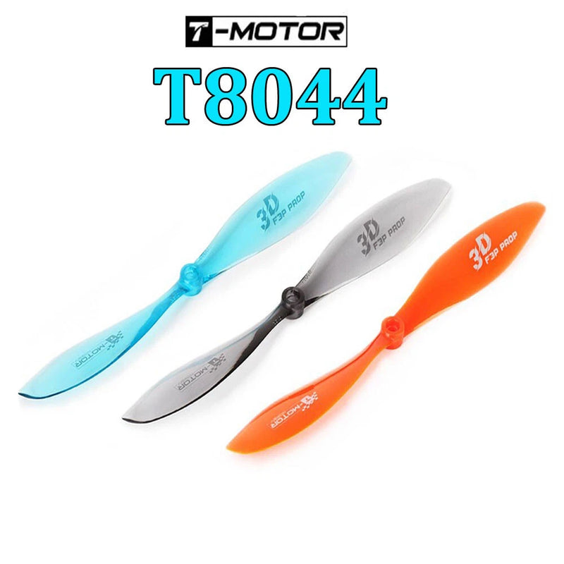 T-Motor F3P 3D T8044 Propeller Polymer Carbon Blade for RC FPV Indoor Plane