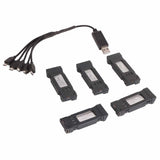 ¡ì 3.7V 1200mAH Lithium Battery Portable Drone Battery With 5in1 Charger CablE