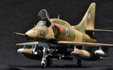 Built A-4F Israeli Air Defence Force ; Hobby Boss 1/48 scale.