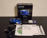 Fujifilm Finepix XP60 Digital Camera Waterproof In Box W/ New Battery & Charger