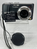 Panasonic LUMIX DMC-TZ1 5.0MP Digital Camera Gray with Battery For Parts READ!!!