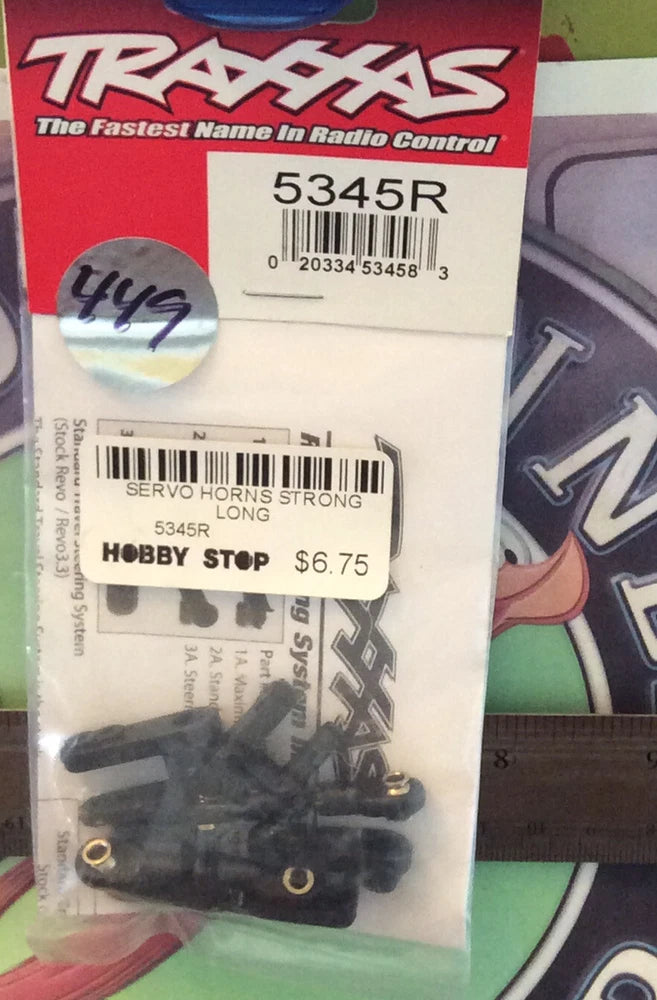 Traxxas 5345R Servo Horns Steering Long[2]Short[2]Revo3.3 NewInPackage ????Shipp