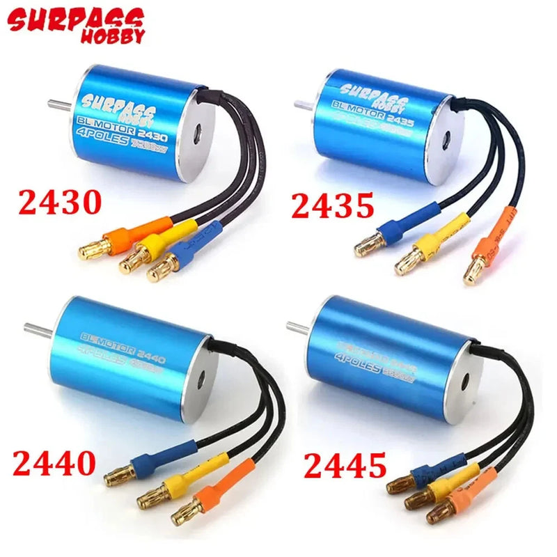 SURPASS HOBBY High Speed Brushless Motor 2430 2435 2440 2445 RC Car Parts