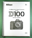Nikon D100 Instruction Manual: 212 Pages & Protective Covers