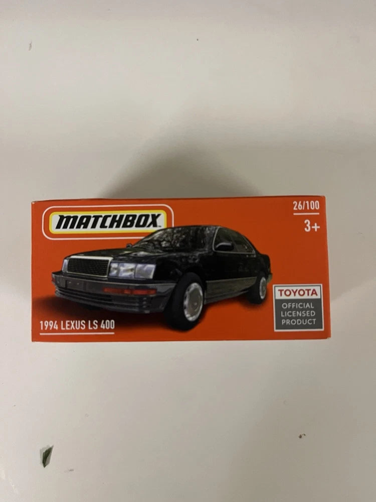 Matchbox 1994 Lexus LS 400 1:64 Scale Diecast Diorama Model Car Black #26