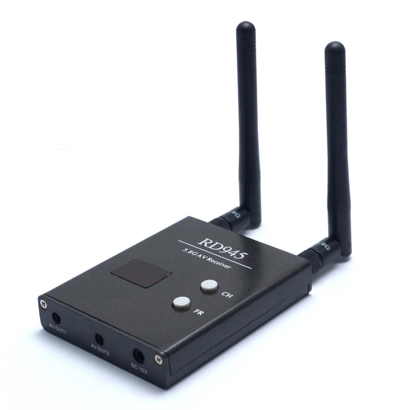 5.8G 48CH Receiver VRX With A/V and Power Cables for FPV Racing Drone RC Part