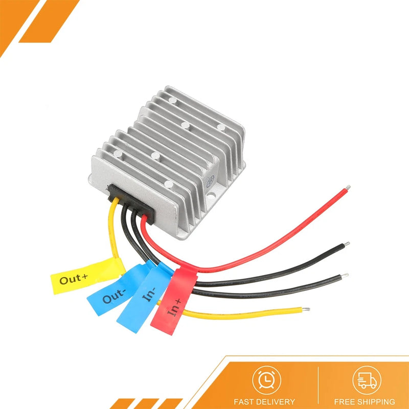 DC 36V(30V~60V) to DC 12V 10A 120W Power Converter Regulator Transformer