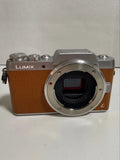 Panasonic LUMIX DMC-GF7 Brown Digital Camera Body Tested Excellent Condition