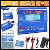 80W Balance Charger for LiPo/Li-ion/NiMH/NiCd RC Batteries - AC Power Supply, Di Battery