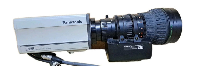 Fujinon?S20x6.4BMD-DSD With Panasonic Convertible Camera AW-E600 3 Digital CCD