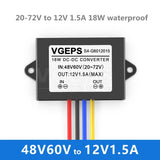 20-72V to 12V 1.5A 18W automotive isolated power regulator 48/60V to 12V