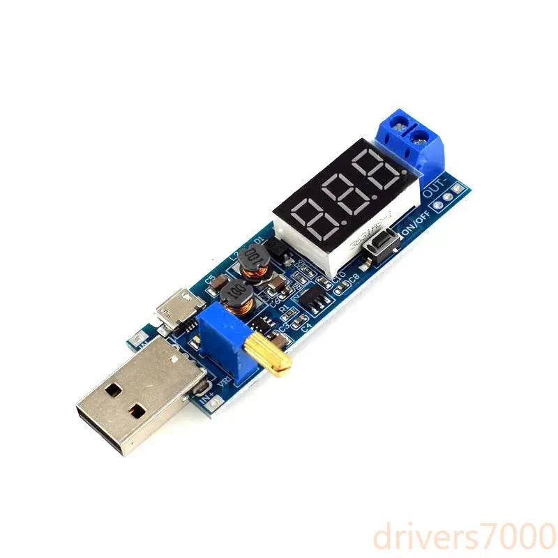 DC 5V To 1.2V-24V Converter Module Step Up/Down Adjustable Power Supply