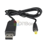 5PCS USB DC 5V to 9V/12V Step-up Module Converter Adapter 2.1x5.5mm Male Cable